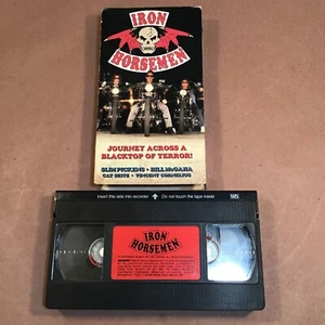 VHS IRON HORSEMAN OOP seltenes ONLINE-KINO Biker MC Gang Vintage Harley Club Panhead - Bild 1 von 10