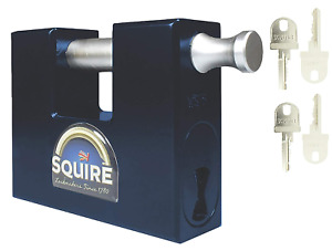 Squire Container Padlock - WS75 - Hardened Steel Block Lock - CEN 4 Rated - High
