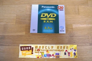 PANASONIC 4.7GB DVD-RAM Non-Cartridge Disk LM-AF120E - 1 Piece - NOS | SEALED - Bild 1 von 4