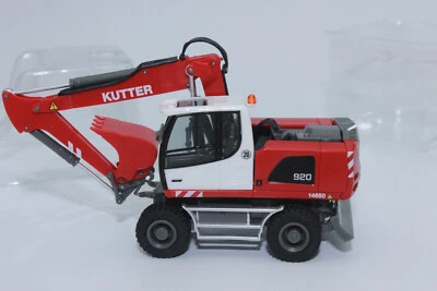 Herpa 314954 Liebherr Mobile Bagger 920 Litronic Cutter Excavator H0 1:87 Nip - Image 1 of 4