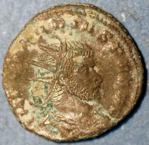 Moneda antigua romana Diocleciani 284-305 dC - Imagen 1 de 2