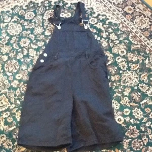 Children's Team Tactics Black Short Overalls Small - Picture 1 of 7
