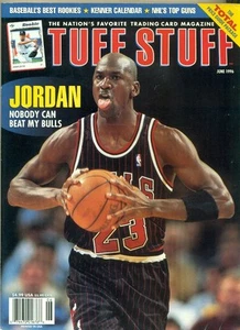NBA -TUFF STUFF MAGAZINE - MICHAEL JORDAN COVER - 1996 + BASEBALL'S BEST ROOKIES - Imagen 1 de 2