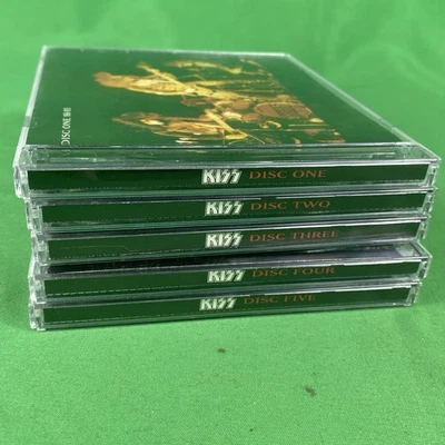 Kiss The Box Set 2001 The Definitive Collection 5 Discs CD’s only No Box - Imagem 1 de 4