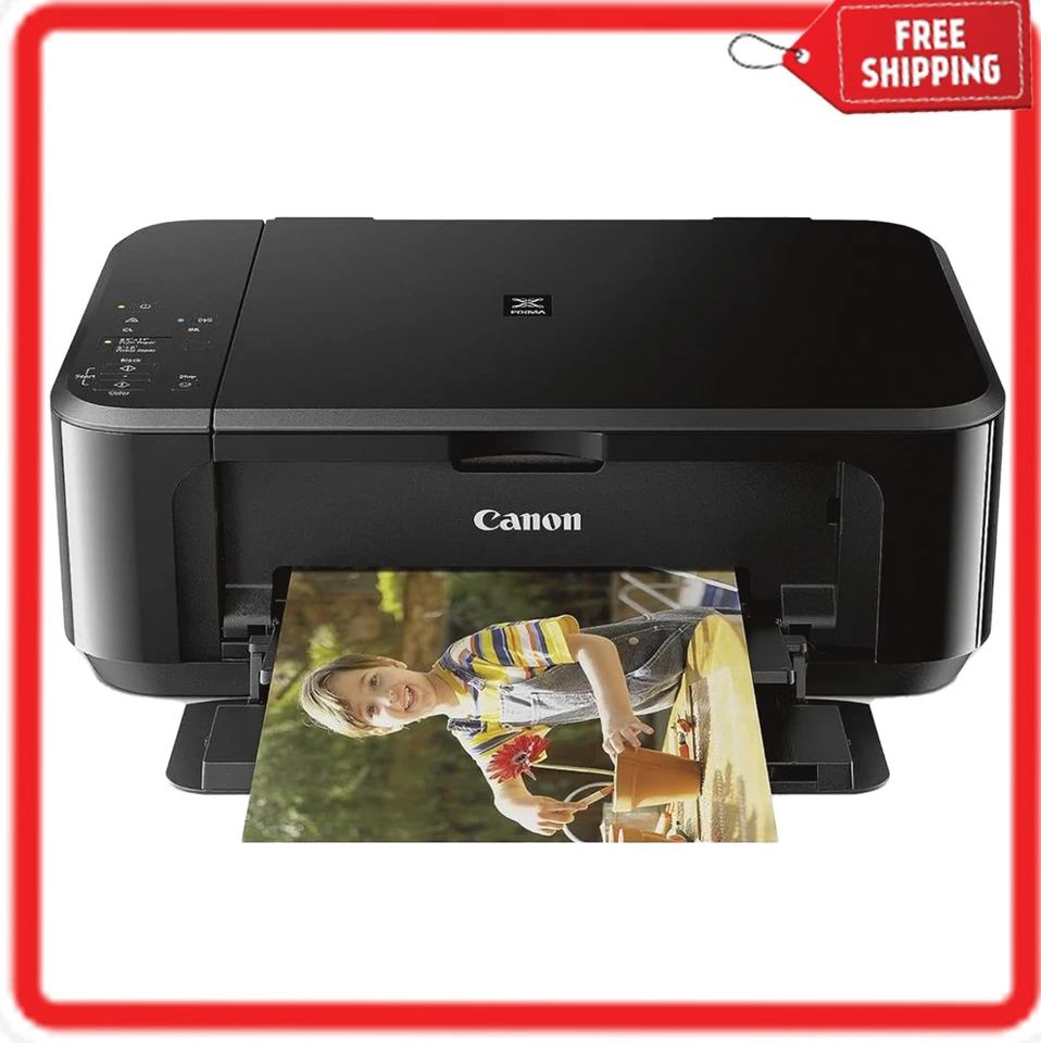 Canon Pixma MG3620 Wireless All-in-One Color Inkjet Printer with Mobile&Tablet B