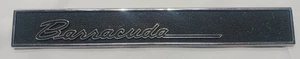 1964 - 1966 Barracuda Inside Door Emblem 64 65 66 Mopar Vintage OEM - Picture 1 of 2