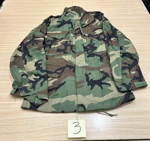 Neu ohne Etikett! US Army M65 Field Jacket XS Regular Woodland Camo Cold Weather Coat - Bild 1 von 6