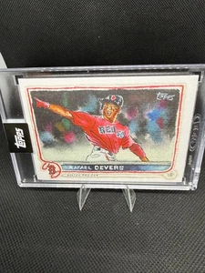 2025 Shoebox Treasures by Andy Friedman Rafael Devers Canvas Stock SSP - Bild 1 von 2