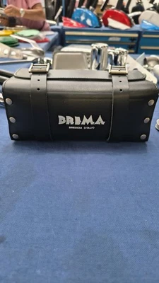 1970's PENTON KTM GS 125 250 400 ENDURO BREMA BLACK LEATHER TOOL BAG ISDT ITALY Foto 1 de 4