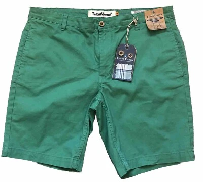 Tailor Vintage Shorts Mens Greenwich Slim Fit Size 38 Cotton Connecticut Stretch - Image 1 of 4