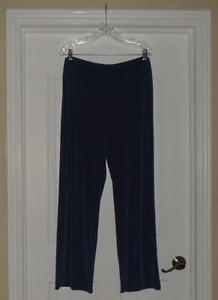 Chico's TRAVELERS NO TUMMY PANT Size 4 TALL XXL 20 22 Azores Blue Pants NWT $70 - Picture 1 of 8