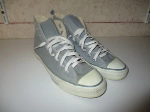 CONVERSE ALL-STAR bleu rare vintage Made in USA collector 80's USA 7,5 7 1/2 41 - Picture 1 of 11