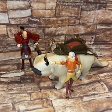2005 Avatar the Last Airbender Action Figures Aang, Prince Zuko, And Appa