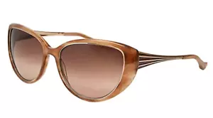 NEU Badgley Mischka Martine Sonnenbrille 57-18-135 mm braun - Bild 1 von 5