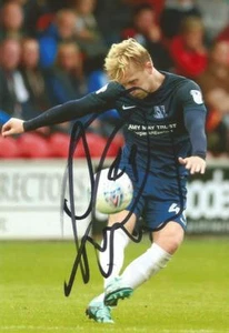 SOUTHEND: JOSH WRIGHT SIGNED 6x4 ACTION PHOTO+COA - Picture 1 of 1