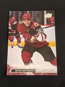 2022-23 Upper Deck UD SHAYNE GOSTISBEHERE #257 French Variant SERIES 2 - Picture 1 of 1