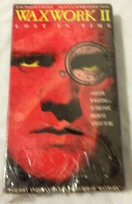 WAXWORK 2 LOST IN TIME (VHS-1992)-HORROR ZACH GALLIGAN - Image 1 of 4