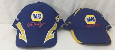 Lote de 2 gorras de béisbol Nascar NAPA Racing Chase Elliott #9 - Michael Waltrip #55 Foto 1 de 4