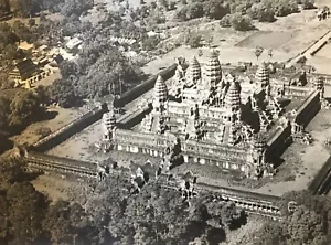 Angkor Wat Tempel Angkor Kambodscha, Originalfotografie Nr. 5 C 1950 - Bild 1 von 3