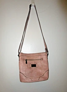 B.O.C Born Concept Crossbody Bag Pink Mauve verstellbarer Riemen Handtasche - Bild 1 von 6