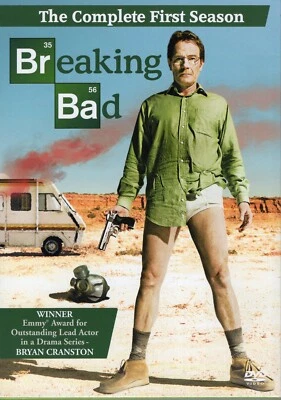 AWARD WINNING BREAKING BAD COMPLETE FIRST SEASON DVD 3 DISC SET BRYAN CRANSTON - Image 1 of 4