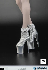 ZY Toys 1/6 Mujer Figura de Acción Astilla Plataforma Tacón Alto Zapatos 1020A - Imagen 1 de 4