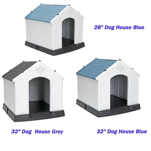 28"/32" Dog Pets House Warm Shelter For Medium/Large Dogs In/Outdoor Air Vent - Picture 1 of 37