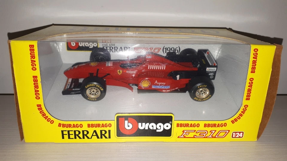 FERRARI F310 1996 COD.6501 BURAGO SCALA 1:24 - Immagine 1 di 1