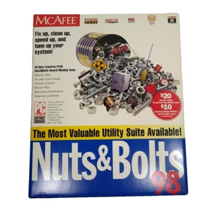 Mcafee Nuts & Bolts CD-Rom 1998 - Picture 1 of 4