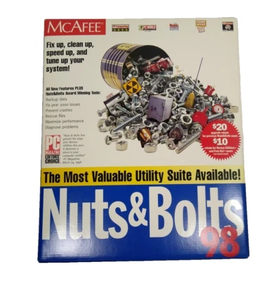 Mcafee Nuts & Bolts CD-Rom 1998 - Image 1 of 4
