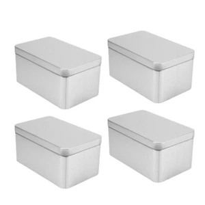 4 Stück Praktische Teeblatt-Siegelboxen Weißblech-Teeblatt-Aufbewahrungsboxen - Afbeelding 1 van 12