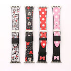 Character Leather Apple Watch Band Disney Mickey Mouse Polka Dot Bow 