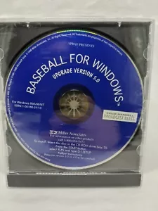 Baseball For Windows Upgrade Version 5.0 PC Video Game Sealed - Picture 1 of 7