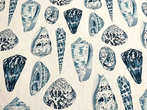 Scalamandre Gardinenstoff 'COQUINA - PORZELLAN' 3,5 METER - 100% LEINEN - Bild 1 von 12