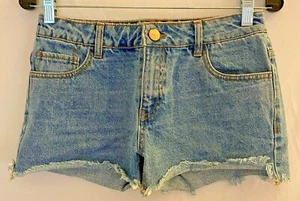 Love Fire Juniors Denim Cut Off Shorts Size 5 - Picture 1 of 3