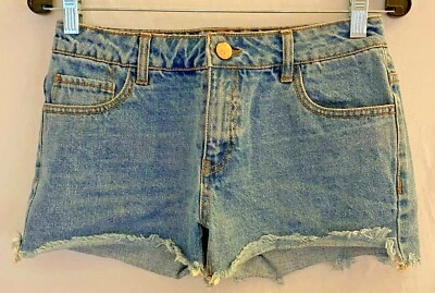 Love Fire Juniors Denim Cut Off Shorts Size 5 - Image 1 of 3