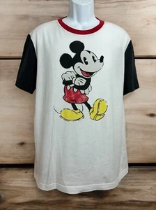 Camiseta para hombre Disney Mickey Mouse talla XL camiseta con timbre manga corta boceto gráfico - Imagen 1 de 6