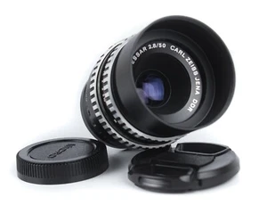 Lens Carl Zeiss Jenna Tessar 2.8/50 Mount M42 - Micro M4/3 Olympus Panasonic - Picture 1 of 12
