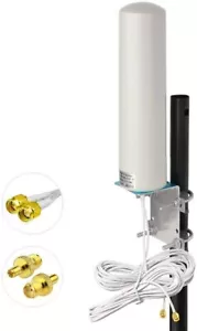 Bingfu Antenna MIMO Omnidirezionale High Gain 10dBi Wide Band 4G LTE Esterno 5M - Foto 1 di 12