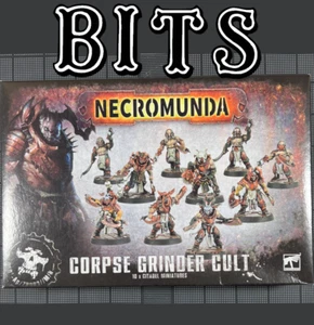 Bits Corpse Grinder Kult Necromunda Bitz Chaos Cultists Warhammer 40k Xenos - Bild 1 von 37