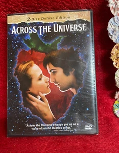 New In Sealed Package DVD Across the Universe 2 Disc Deluxe Edition Beatles - Picture 1 of 4