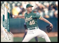 2020 Topps Series 2 Base #578 Chris Bassitt  - Oakland Athletics