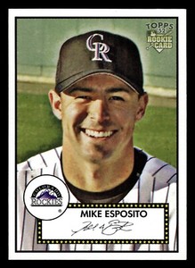 2006 Topps '52 Rookies RC #235 Mike Esposito Colorado Rockies