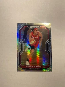 Tarjeta Hyper Prizm 2021 WNBA Panini Prizm Dearica Hamby plateada - Imagen 1 de 1