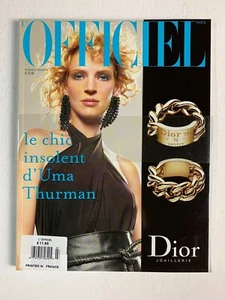 L'OFFICIEL PARIS MAGAZINE French Fashion Magazine June/July  2004 Uma Thurman - Bild 1 von 2