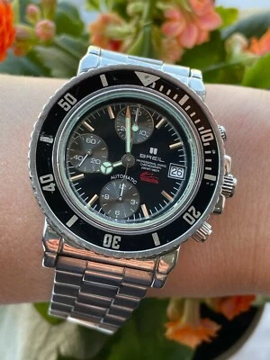 BREIL MANTA PROFESIONAL BUCEO T2005B CRONÓGRAFO AUTOMÁTICO PARA HOMBRE 40,5 mm SUIZO Foto 1 de 4