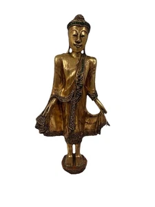 Vintage Gold Colonel Mandala Buddha - Bild 1 von 13