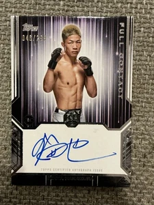 Topps Knockout UFC Rinya Nakamura 2025 contacto completo automático RC/299 🔥🔥 - Imagen 1 de 2