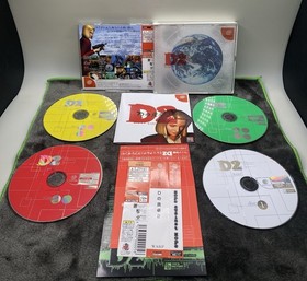 D2 Warp - Dreamcast - Japan Import - Complete With Reg And Spine Card.￼