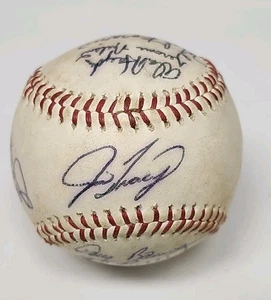 1990 Chattanooga Lookouts Team Signed Autographed Baseball MILB Southern League - Imagen 1 de 6